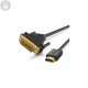 CABLE HDMI A DVI /01 DE 1.8 M