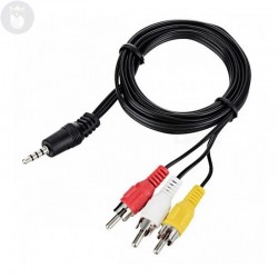 CABLE 3X1 RCA 1.5m