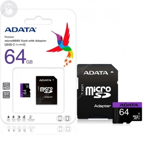 MEMORIA MICRO SD 64 GIGAS ADATA