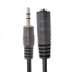 CABLE EXTENSIÓN DE AUDIO 3.5MM 1M