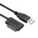 CABLE MINI SATA A 2 USB