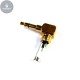 PLUG STEREO EN L 3.5MM PROFESIONAL