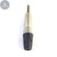 PLUG MONOFONICO 1/4 6.3 ALTA CALIDAD