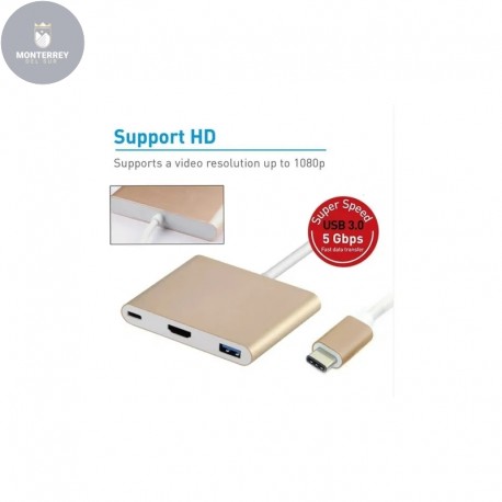 CONVERSOR TIPO C A HDMI USB TIPO C