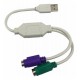 CABLE USB A PS2