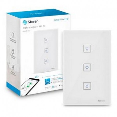 TRIPLE APAGADOR WI-FI SHOME 113