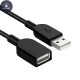CABLE EXTENSION USB 80CM