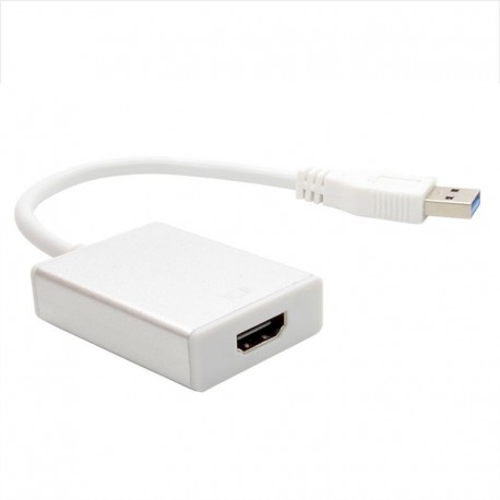 CONVERSOR USB 3.0 A HDMI HEMBRA