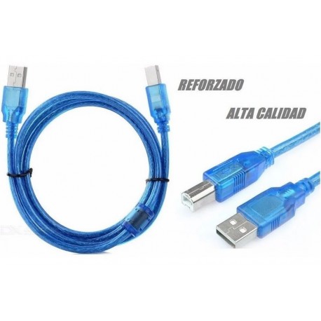 CABLE USB IMPRESORA 3 METROS