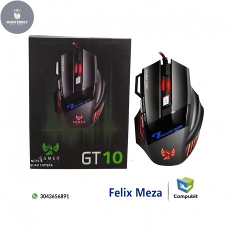 MOUSE GAMER GT10