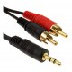 CABLE 2X1 NEGRO 10 METROS