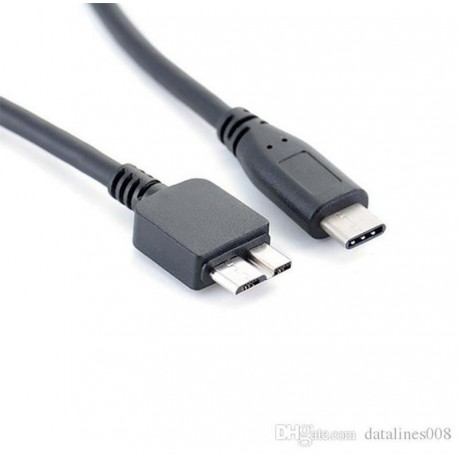 CABLE USB-C 3.1 MACHO A MICRO-USB 3.0 MACHO DE 1M