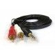 CABLE 2X1 NEGRO 5 METROS