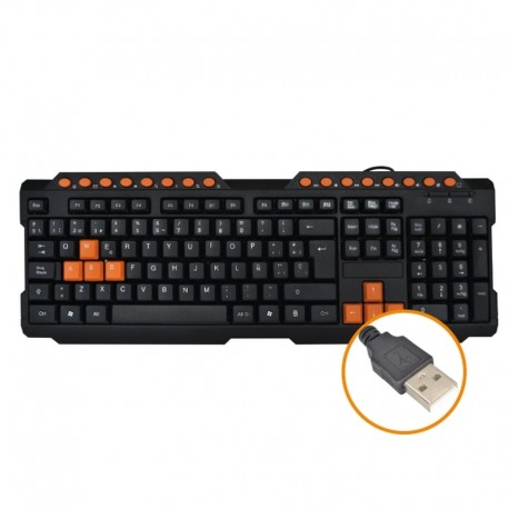 TECLADO MULTIMEDIA BASIK