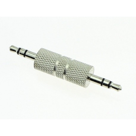 CONECTOR AUDIO 3.5 MACHO A MACHO